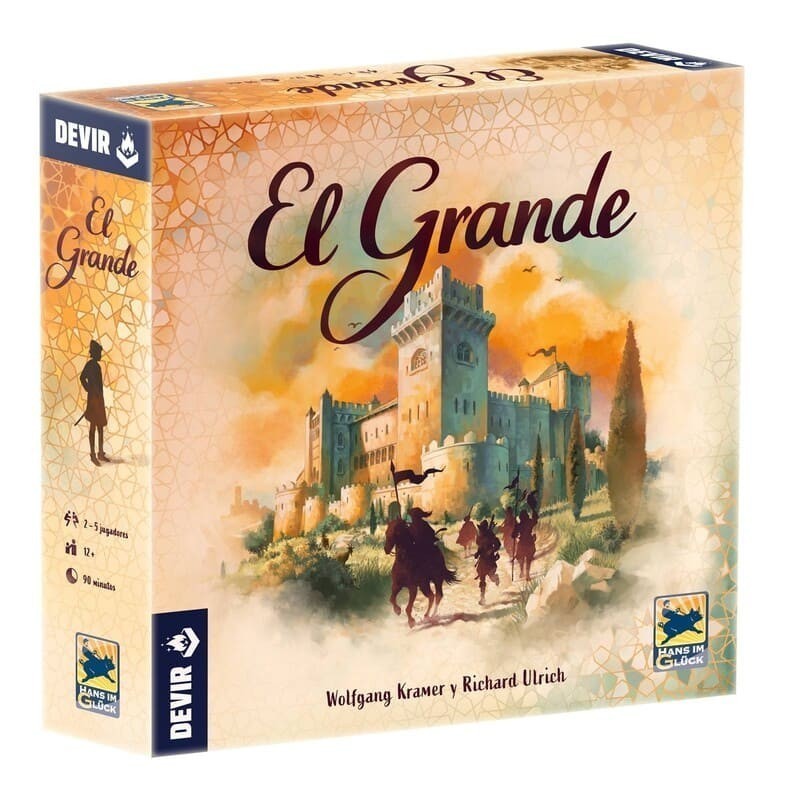 Image of the cover of the board game El Grande. Image of the cover of the board game El Grande.