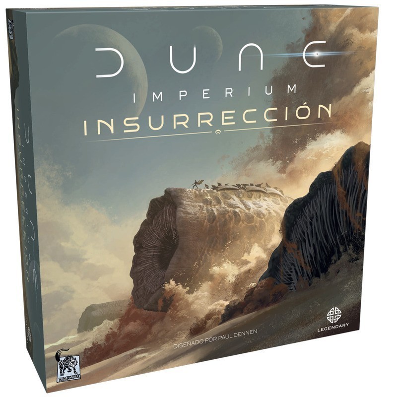 Image of the cover of the board game Dune: Imperium – Uprising.