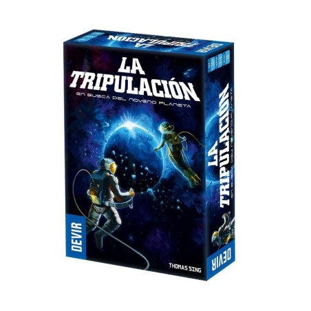 Imagen de la portada del juego de cartas la tripulación.