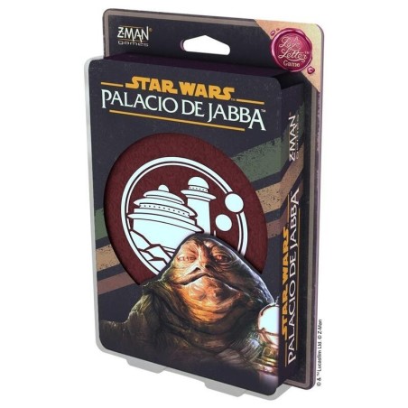 Imagen de la portada del juego de cartas El palacio de Jabba love letter.