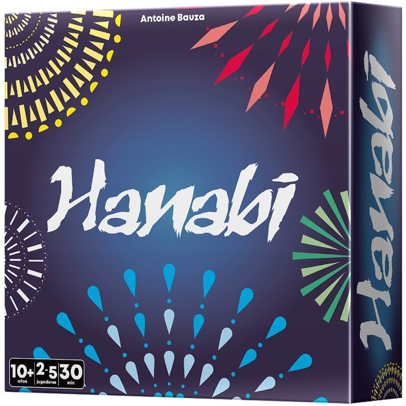 Cover image of the Hanabi card game.
