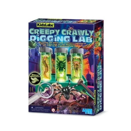 Creepy crawly diggint kit.