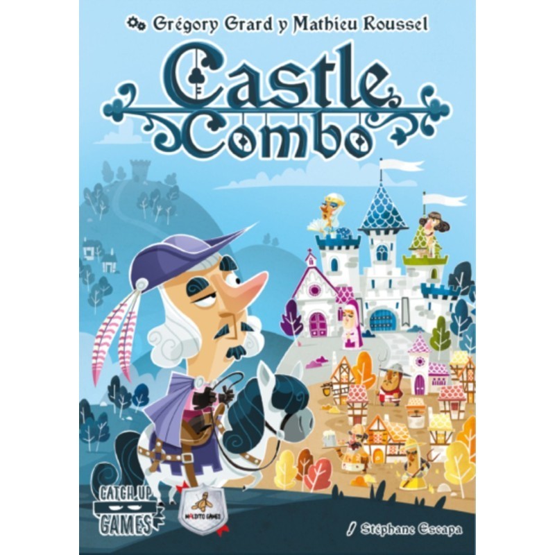 Imagen de la portada del juego de cartas Castle combo.