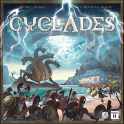 Cyclades Edición Legendaria juego de estrategia y mitología.