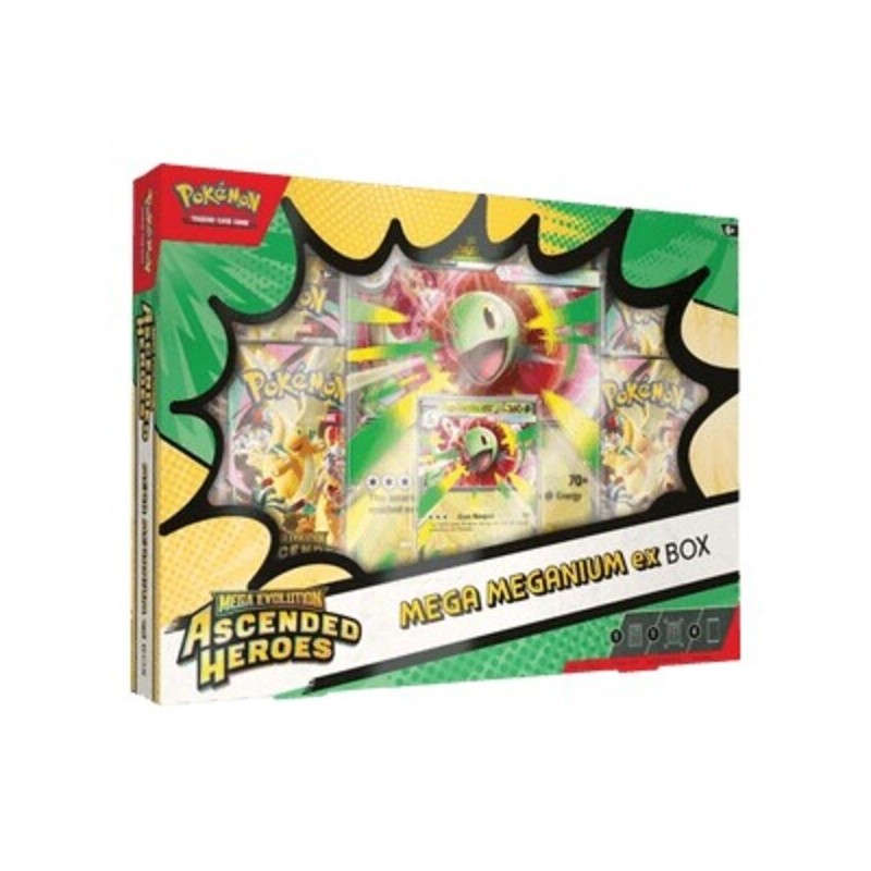 comprar caja de pokemon tcg colección mega meganium ex