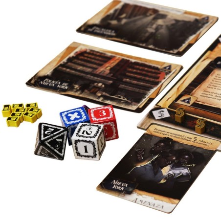 Masks of Nyarlathotep Board Game Components Image Buy Masks of Nyarlathotep