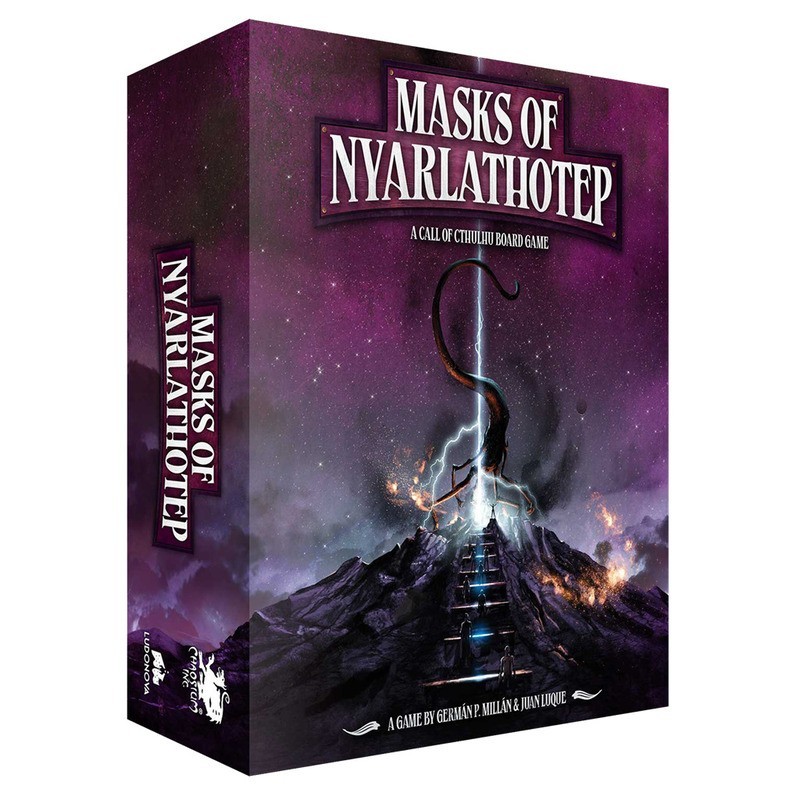 Masks of Nyarlathotep Board Game Cover Image Buy Masks of Nyarlathotep