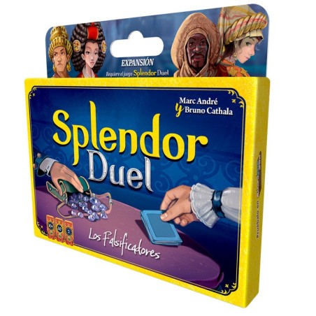 Imagen de portada de la caja splendor duel los falsificadores comprar splendor duel