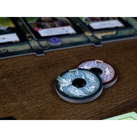 Imagen de los componentes del juego Pagan comprar Pagan