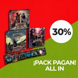Pagan: juego base + todas las expansiones pack completo.