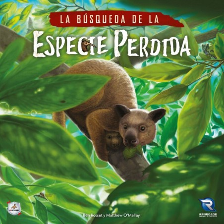 Imagen de la portada del juego de mesa la búsqueda de la especie perdida comprar juegos de mesa