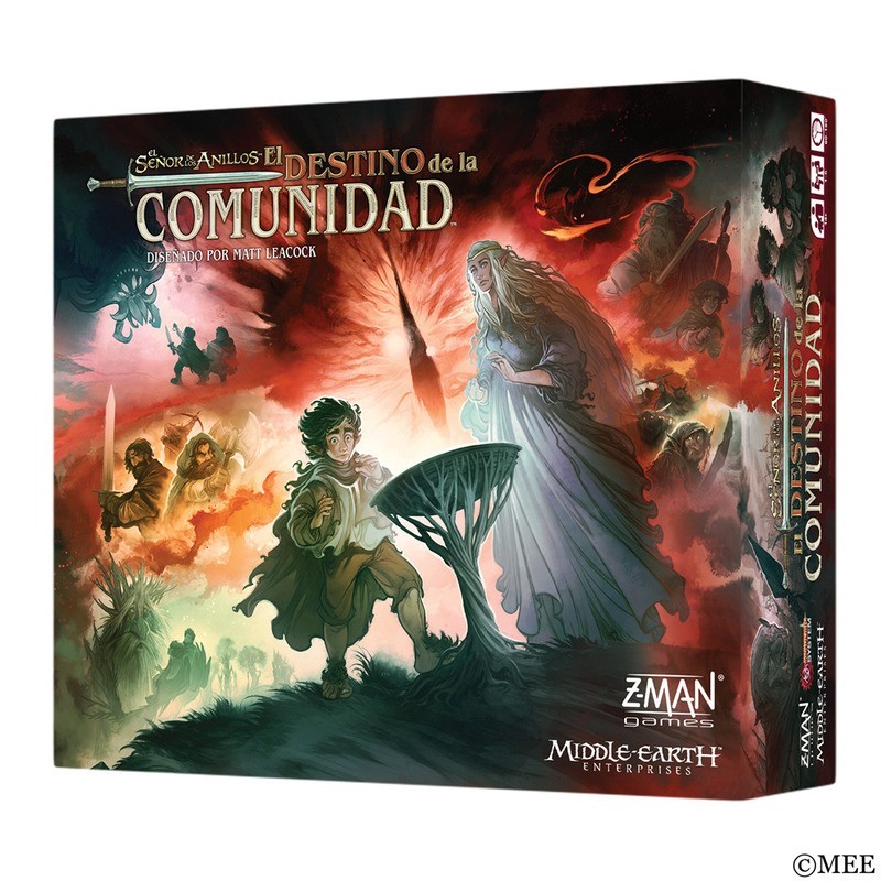 Cover image of The Lord of the Rings: The Fate of the Fellowship board game – Buy