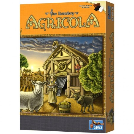 Cover image of the Agricola resource and management game – Buy Agricola board game