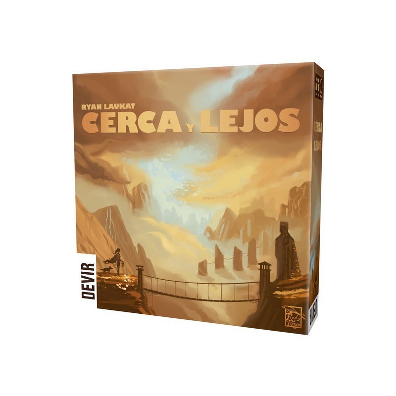 Cerca y Lejos juego de mesa aventura y estrategia Devir