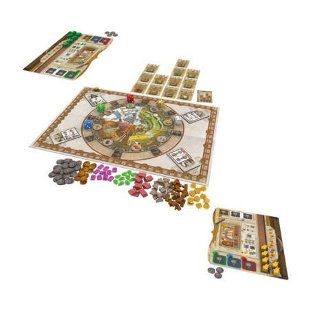 The Red Cathedral board game dice placement strategy Devir