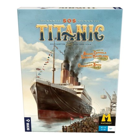 Cover image of the SOS Titanic cooperative game – Buy SOS Titanic