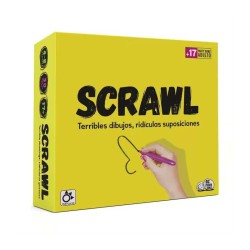 Scrawl. Party drawing game.
