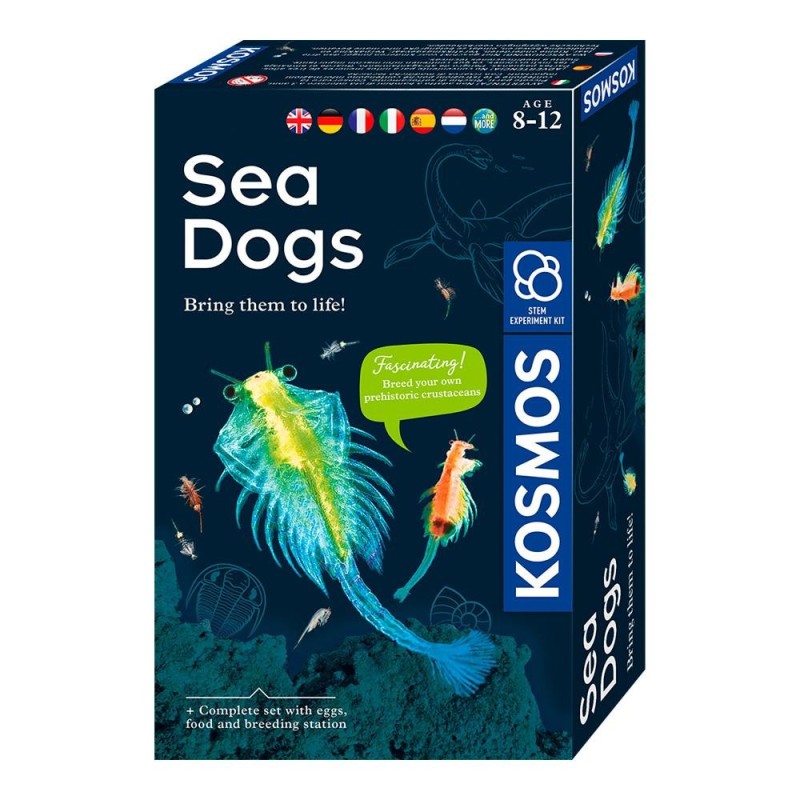 Set de cultivo criaturas marinas Sea dogs. KOSMOS.