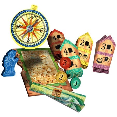 Meadow board game nature card collection strategy