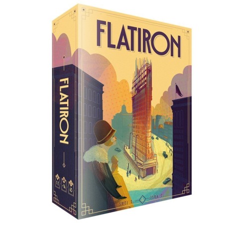 Imagen de la portada del juego de estrategia flatiron comprar juego flatiron