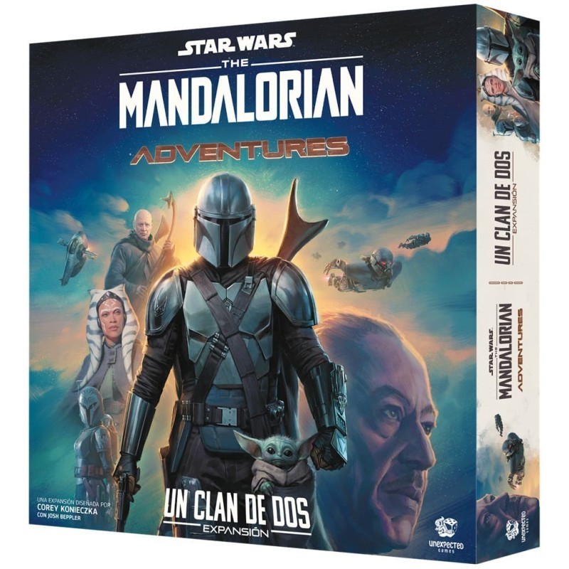 Imagen de la portada de mandalorian adventures un clan de dos comprar expansión the mandalorian