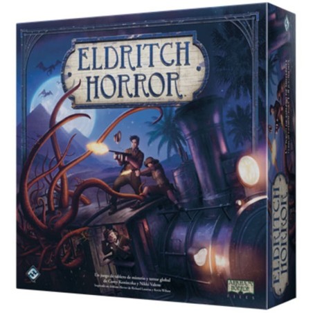 Imagen de la portada del juego cooperativo eldritch horror comprar eldritch horror juego de mesa