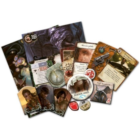 Eldritch Horror juego de mesa cooperativo Lovecraft