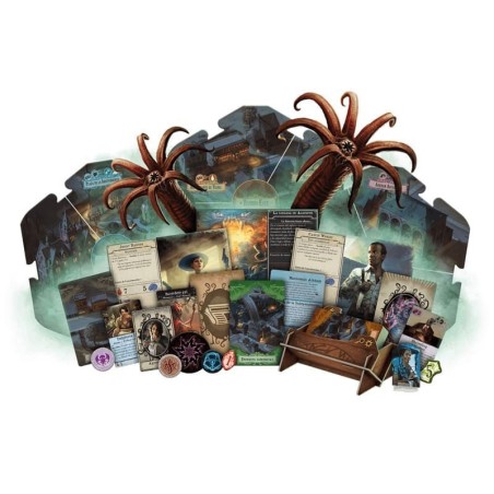 Arkham Horror Third Edition cooperative Lovecraft board game