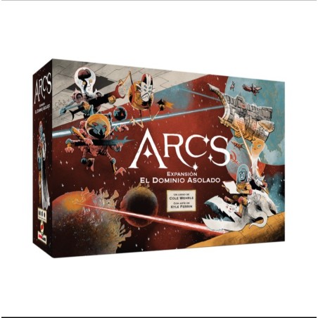 ARCs El Dominio Asolado expansión juego de mesa