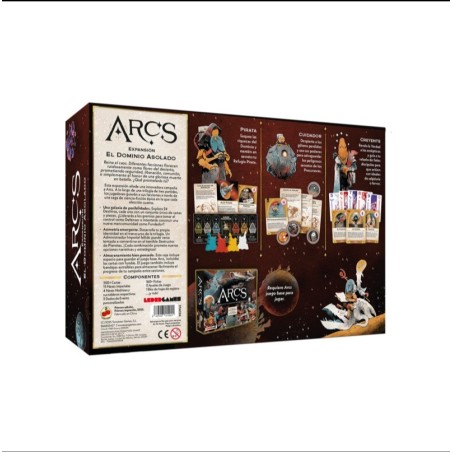 ARCs El Dominio Asolado expansión juego de mesa
