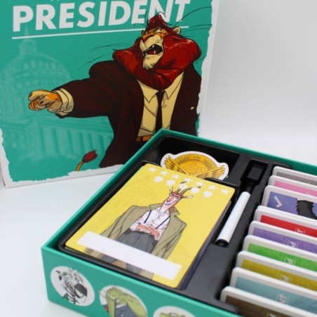 President juego de cartas Zacatrus