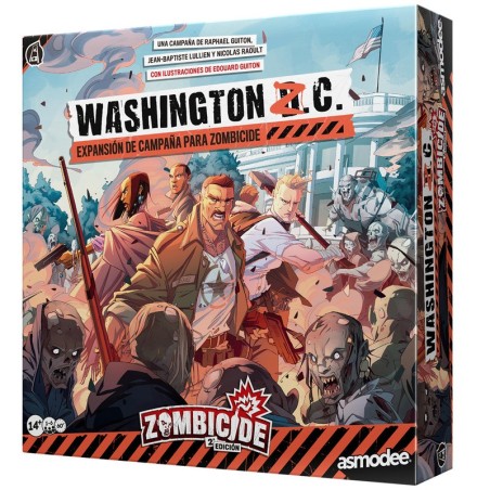 Imagen del juego de mesa zombicide washington zc comprar zombicide