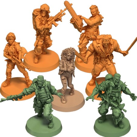 Zombicide 2E: Fort Hendrix. Expansión juego cooperativo.