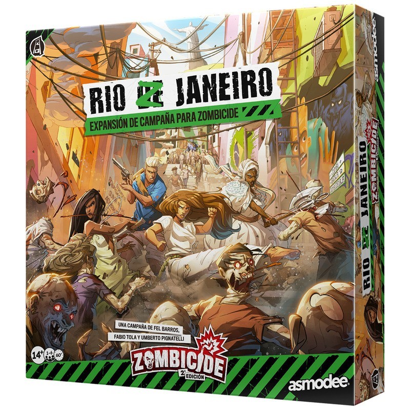 Image of the Zombicide: Rio Z Janeiro cooperative game – Buy board games