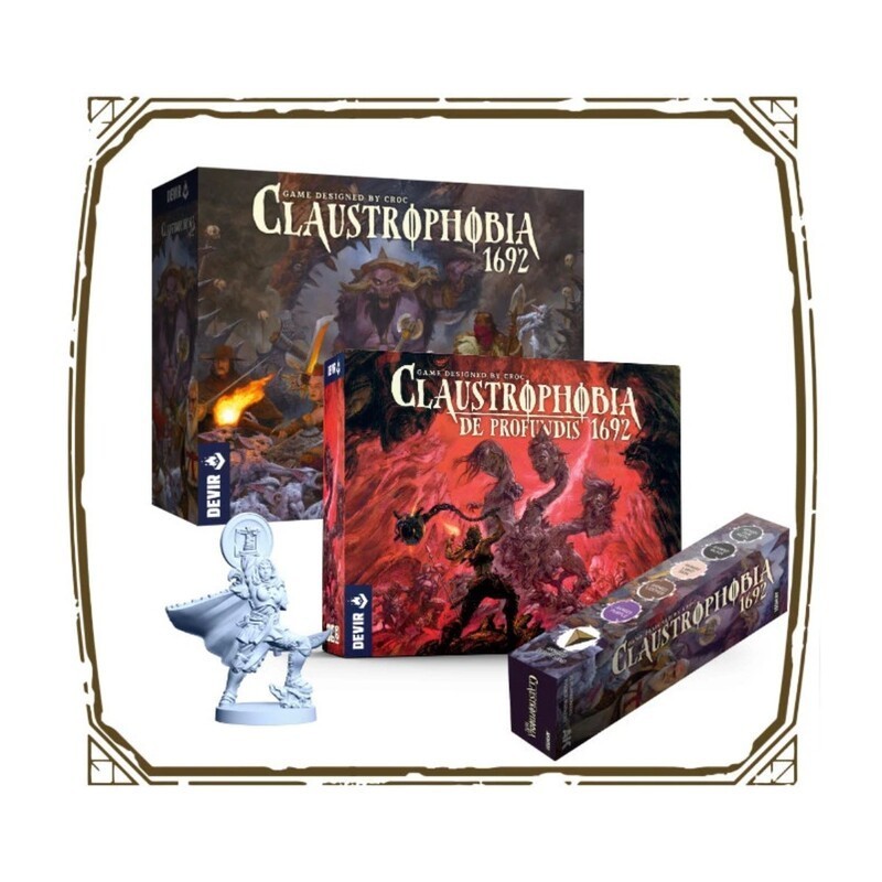 Image of the Claustrophobia 1962 dungeon crawler – Buy board games