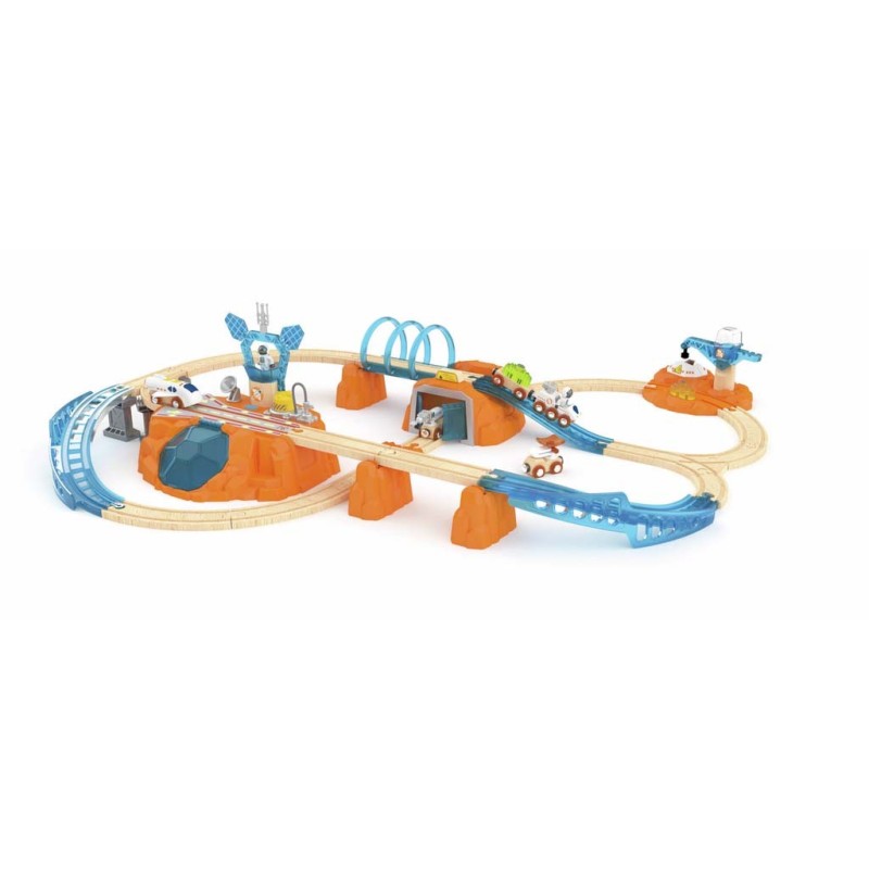 Mars exploration railway set. Mars exploration railway set.