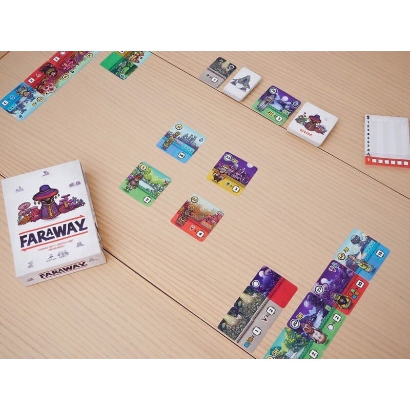 Faraway | Exploration and Card Board Game