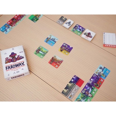 Faraway | Juego de mesa de exploración y cartas