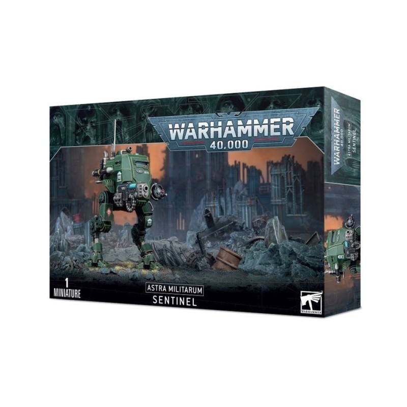 Astra Militarum: Sentinel Acorazado |Caja Aplastada. Astra Militarum: Sentinel Acorazado |Caja Aplastada.