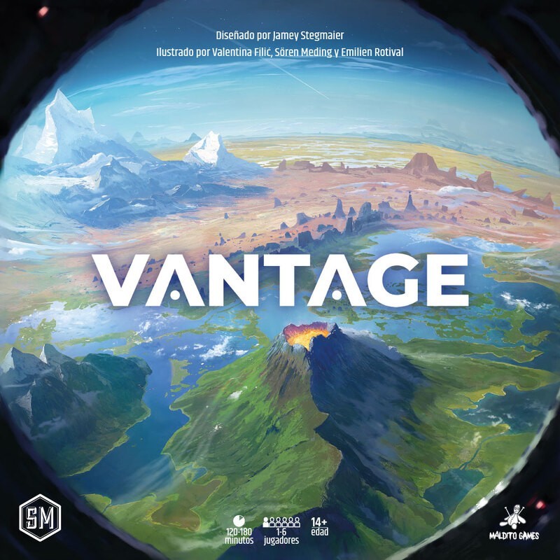 Imagen del juego de mesa de exploracion y supervivencia Vantage comprar juegos de mesa