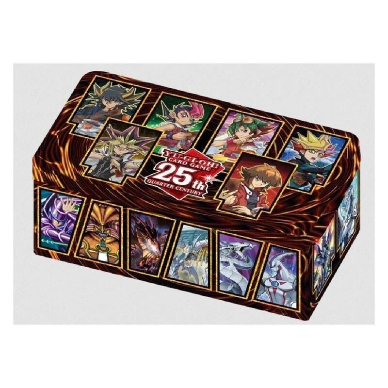 YUGIOH: Lata 25 aniversario dueling heroes. Español. | Caja Golpeada.