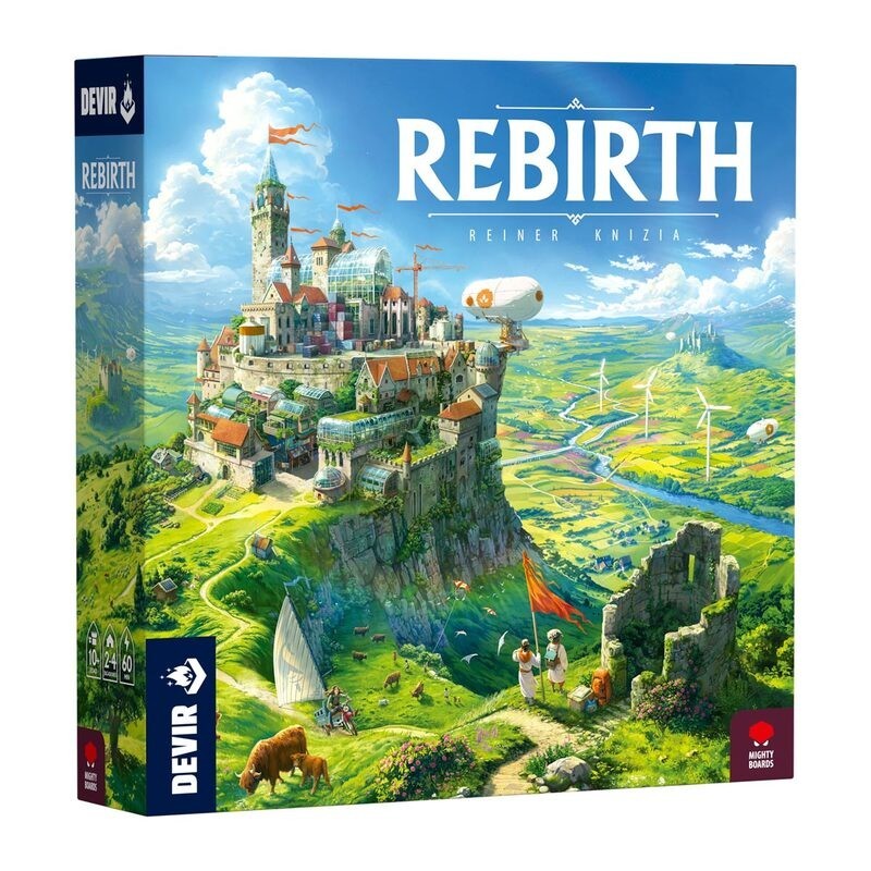 Imagen del juego de mesa de estrategia Rebirth comprar juegos de mesa de estrategia