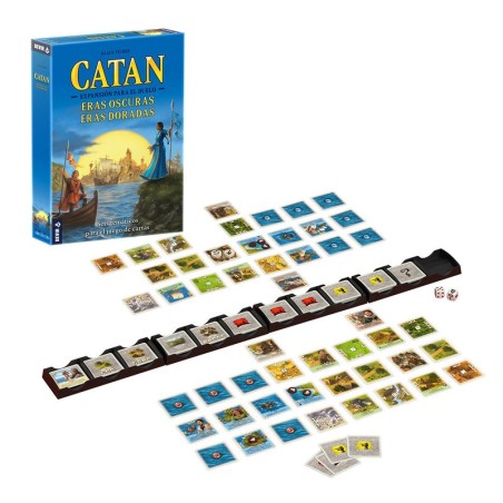 Catan: El Duelo – Eras Oscuras / Eras Doradas | Expansión para 2 jugadores