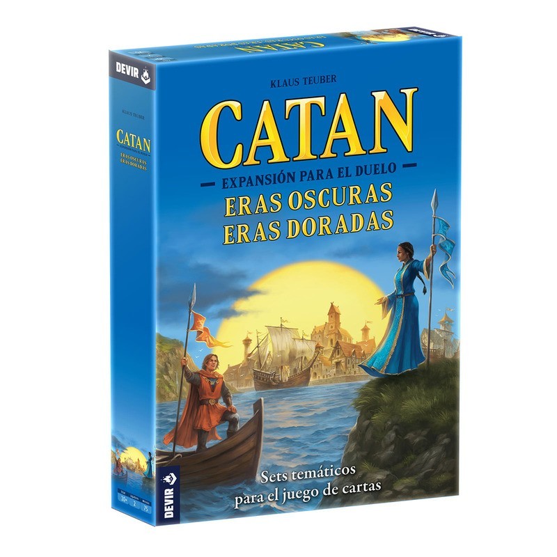 Imagen del juego de mesa para dos catan el duelo eras oscuras eras doradas compras juegos de mesa para dos