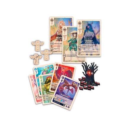Imagen de la ampliacion del juego de mesa de fantasía el valle de la eternidad maldición comprar juegos de mesa