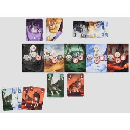 Imagen del juego de cartas estrategico para dos jugadores lobos solitarios comprar juegos de cartas