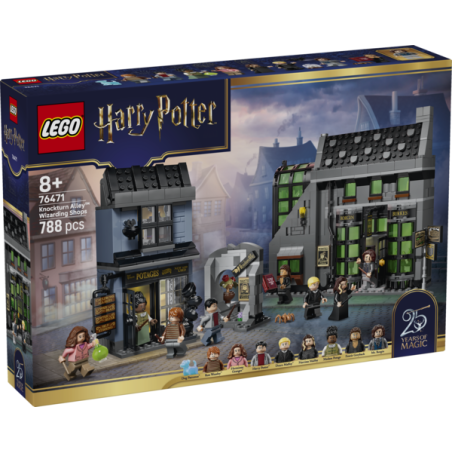 Knockturn Alley Wizarding Shops.