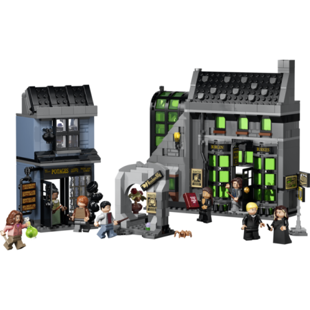 Knockturn Alley Wizarding Shops.