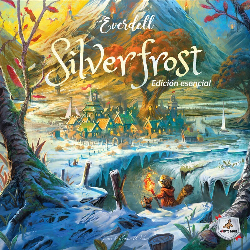 Image of the family strategy game: Silverfrost – Buy games based on Everdell