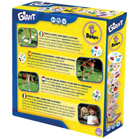 Image of the outdoor game giant Dobble Buy board games